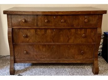 A Very Nice Buffet With Dove-tail Drawers With Key