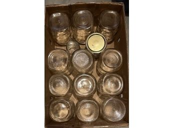 13 Quart Size Canning Jars No Lids