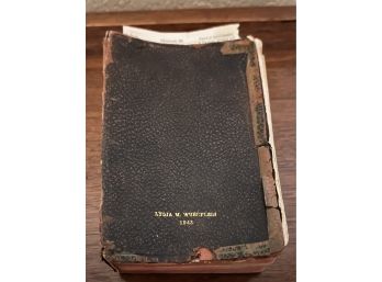 1943 Leather Bound Holy Bible