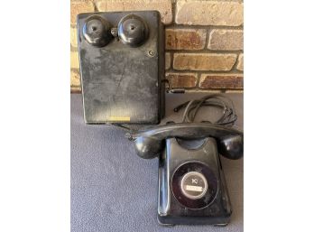 Kellogg Antique Telephone (bakelite)