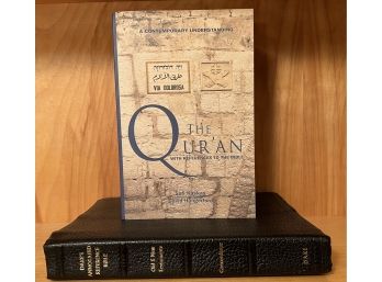Great Dakes Annotated Reference Bible KJV In Vinyl Cover, And The Qur'an: With References To The Bible