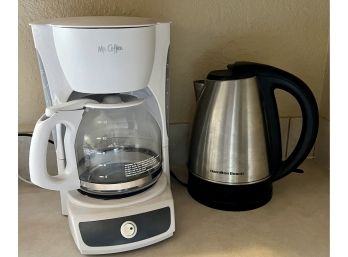 Mr. Coffee, And Hamilton Beach Hot Pot (both Tested)