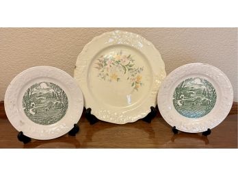 Nice Collection Of Vintage Plates