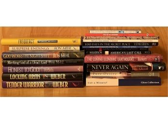Misc. Collection Of Mostly Novels And Inspirational/religious Books