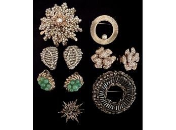 A Nice Collection Of Vintage Jewelry Inc. Ciner, Miriam Haskell And More