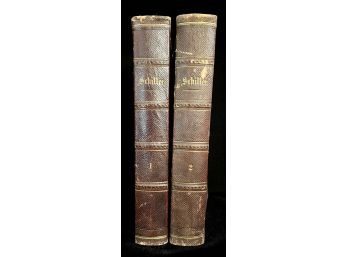 Schiller Volume 1 And 2 1859