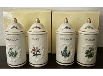 The Lenox Spice Garden Clove, Tarragon, Parsley And Rosemary In Original Box