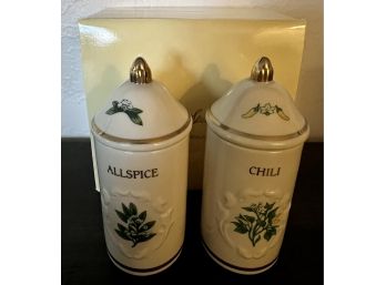 The Lenox Spice Garden Chili And Allspice In Original Box