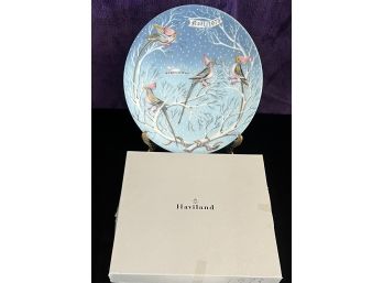 Collectible Haviland Limoges 1973 4 Coly Birds In Original Box