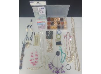 Jewelry Making Items Inc. Beads, Necklaces, Gift Boxes And More