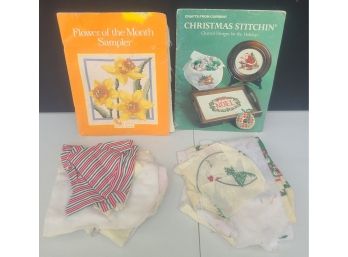 Cross Stitch Books With Christmas Material