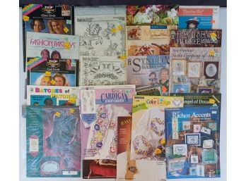 A Large Collection Of Misc. Craft Books
