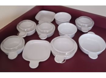 Nice Collection Of Small Casserole Dishes With Lids