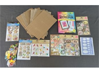 Scrapbooking Stickers, Die Cuts, Wall Art Set, And More