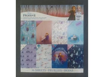 Frozen 2 Card Stock/scrapbooking Paper