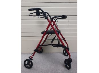 Red Walker With Seat (unbranded)