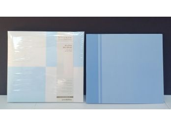 2 New Scrapbooking Albums (blue)