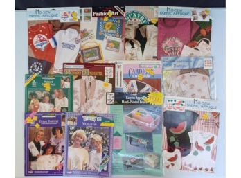 A Large Lot Of Transfers, Appliques, Cut-outs And More