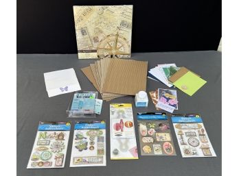 Scrapbooking Items Inc. Corrugated Cardboard, Card Stock Stickers, Album  And More (new)