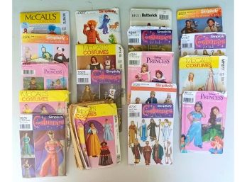 A Collection Of Vintage Sewing Patterns Inc Childrens Costumes And More