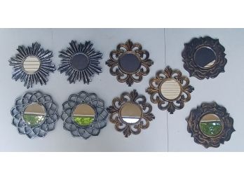 An Assortment Of Mirrors With Plastic Frames (NEW)