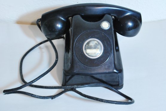 Rare Vintage KELLOGG 1000 Red Top Telephone Desk Phone  (A)