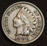 1900 Indian Head Cent / Penny Full Liberty  Diamonds  NICE!  (sbz72)