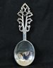 Antique German 800 Silver Art Nouveau Tea Caddy Spoon Hallmarked WOW!