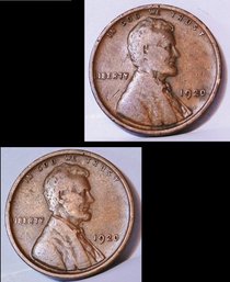 3 1920  Lincoln Wheat Cents NICE LOT Early Date! (gup43 )