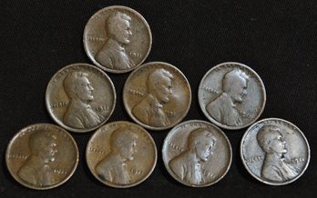 8  Lincoln Cents  1911  (7pce2)