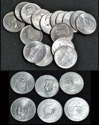 16 Jefferson Nickels 1979 & Later Includes Lewis & Clark / Buffalo / Louisiana Purchase VF To UNCIR