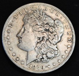 1879-S  Morgan Silver Dollar GREAT DATE!  SCARCE   (tvp79)