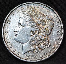 1879  Morgan Silver Dollar XF  Great Date!  SUPER  NICE!  (2kcl5)