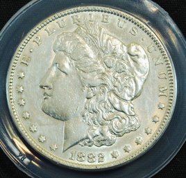 1882-CC   Carson City Morgan Silver Dollar  SUPER!  AU Uncirc  (5mdc3)