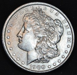1900 Morgan Silver Dollar  Uncirc Great Date  (9ace7)