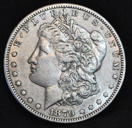 1879-S  Morgan Silver Dollar XF  KEY DATE (agt35)