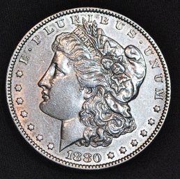 1880-  Morgan Silver Dollar  BU   Nice (2kcl5)