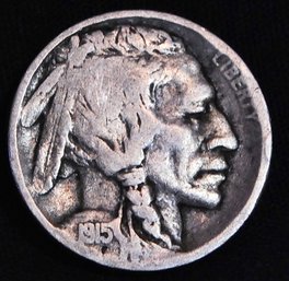1915-D Buffalo Nickel RARE DATE! Nice Coin!  (fec62)