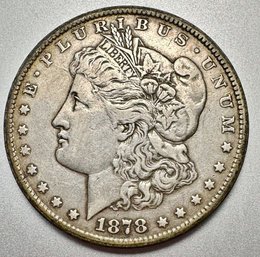 1878-CC  Carson City  Morgan Silver Dollar KEY DATE  NICE!  (5man2)