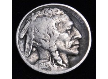 1913 Buffalo Nickel Type 2  EARLIEST DATE Low Mintage  (urs5)