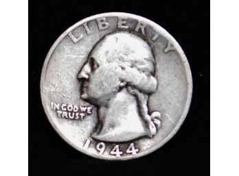 1944-S Silver Washington Quarter 90 Percent Silver Coin BETTER!  (ekm2)