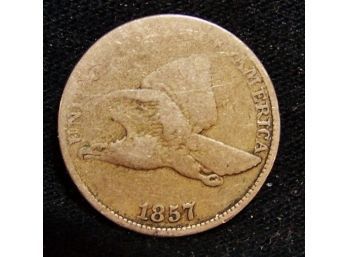 1857 Flying Eagle Cent Very Fine (jmp9)