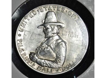 1920 Pilgrim Tercentenary Silver Commemorative Half Dollar BU Uncirculated (tmr7)