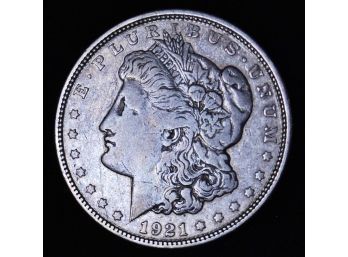 1921 Morgan Silver Dollar 90 Percent Silver  (gfs65)