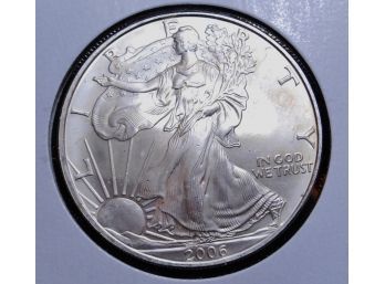 2006 American Silver Eagle .999 Silver 1 Oz. Silver Dollar (aps9)