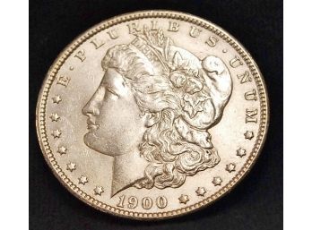 1900 Morgan Silver Dollar UNCIRCULATED Near Proof-Like Gorgeous SUPER! WOW  (5bzr3)