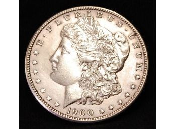 1900 Morgan Silver Dollar UNCIRCULATED Near Proof-Like Gorgeous SUPER! WOW  Better Date (6drv8)