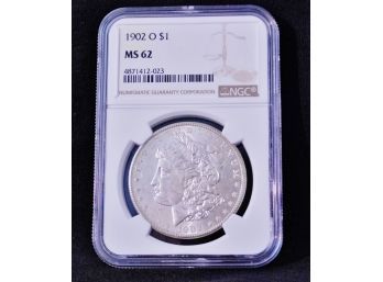 NGC 1902-O Graded Morgan Silver Dollar MS-62 BETTER DATE! (4pro56)