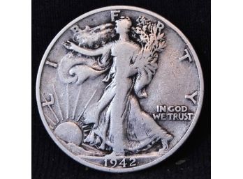 1941-S Walking Liberty Silver Half Dollar VF (3bbc6)