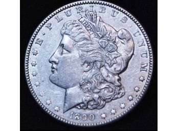 1890 Morgan Silver Dollar UNCIRCULATED (7agh5)